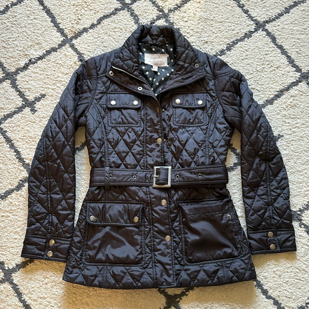 Banana Republic Quilted Jacket Petite S